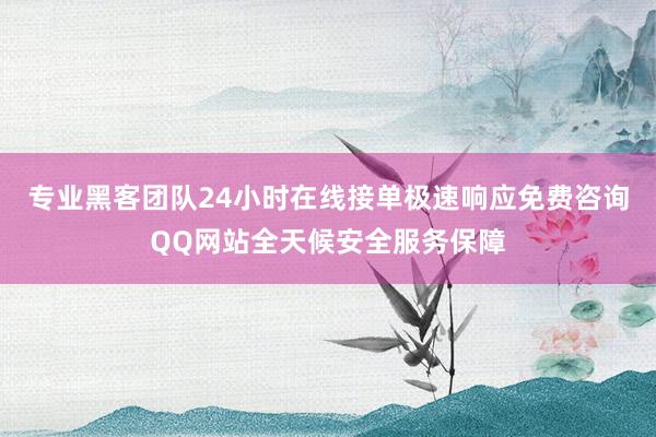 专业黑客团队24小时在线接单极速响应免费咨询QQ网站全天候安全服务保障